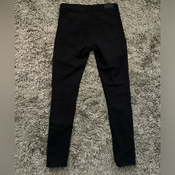 Express Mid Rise Stretch Jean Legging - Picture 4 of 7